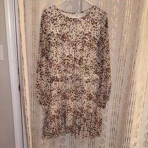 JODIFL Multicolor Abstract Print Dress